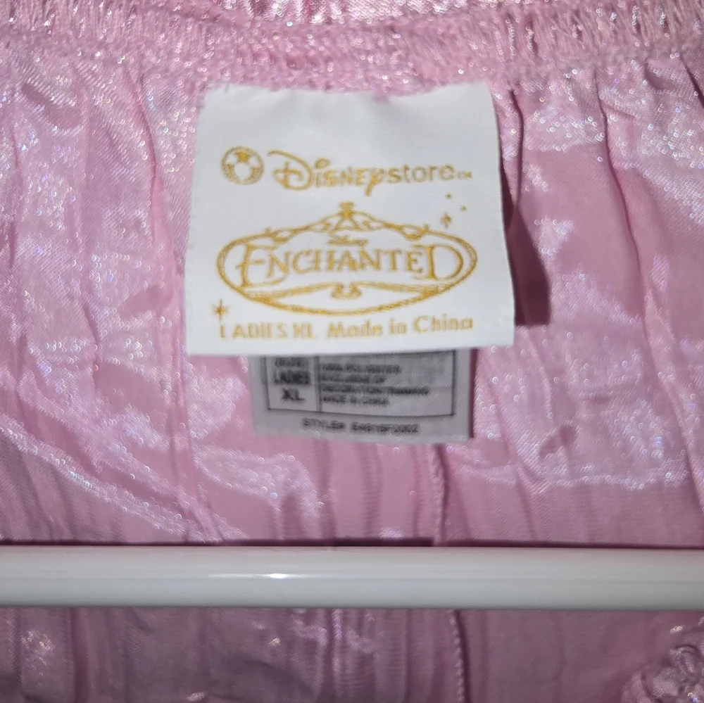 Disney Enchanted Nightgown XL Silky Sleepwear, Princess Print Pajamas - Picture 6 of 8